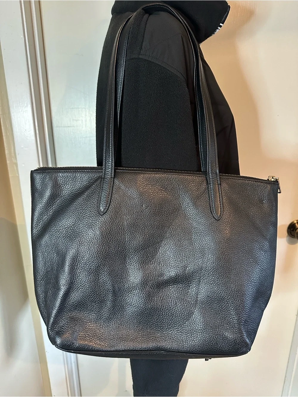 Coach Taylor Women's Pebbled Leather Tote Bag